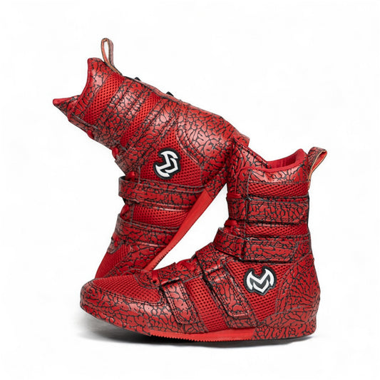 Botas de Box Rojo Dragón